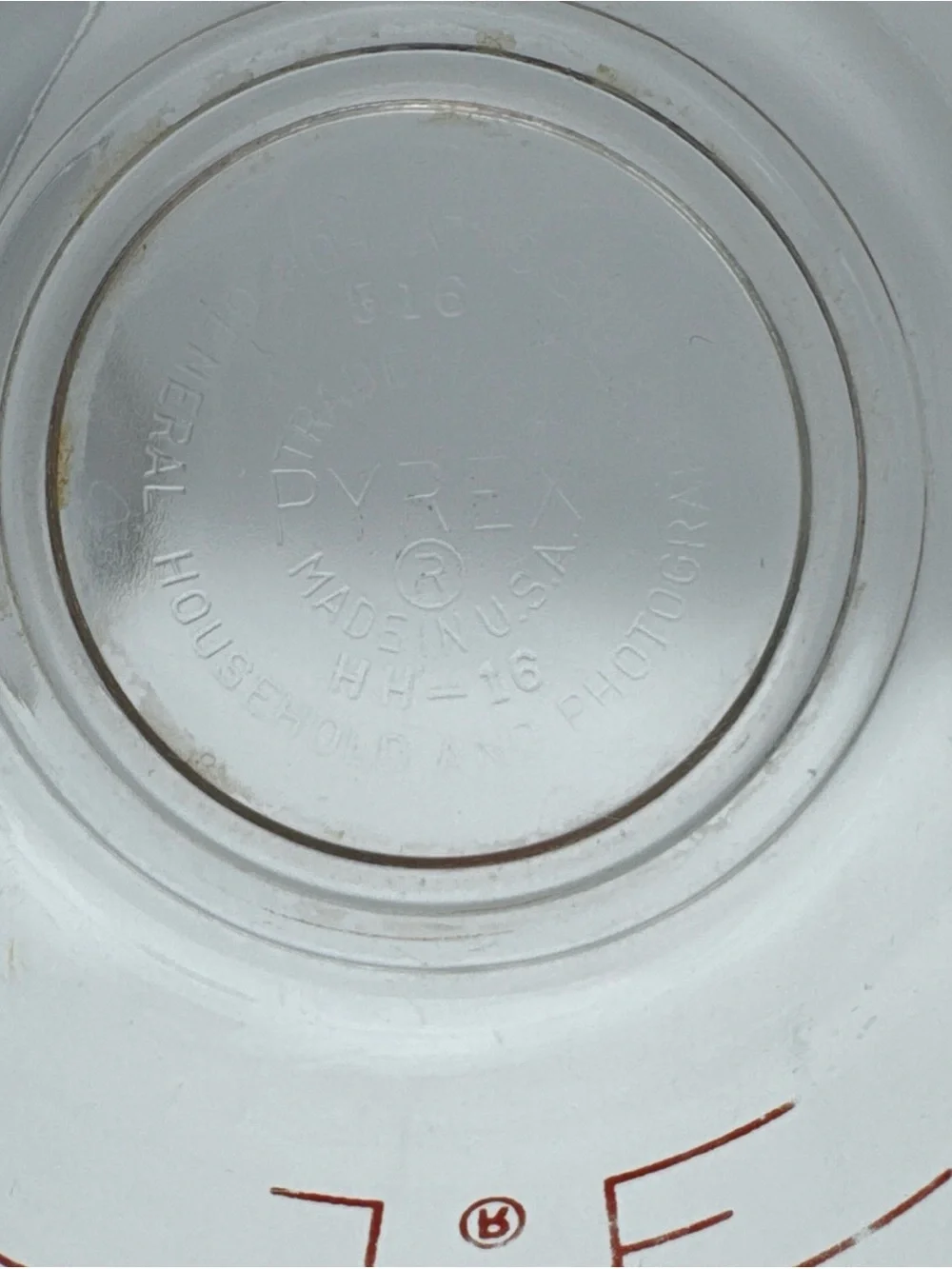Pyrex measuring cup